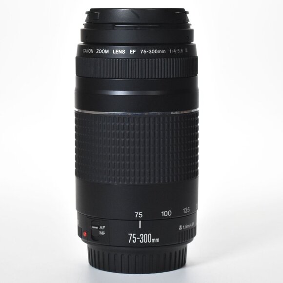 Canon EF 75-300mm f/4-5.6 III Telephoto Zoom Lens MINT - Picture 3 of 8